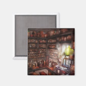 Pharmazie - Ausrüstung - Merlin-Studie Magnet (Vorderseite/Rückseite)