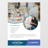 Pharmazie Business Services Custom Fensteraufkleber (Blatt)