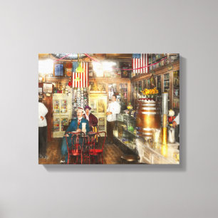 Pharmazie - Collins Pharmacy 1915 Leinwanddruck