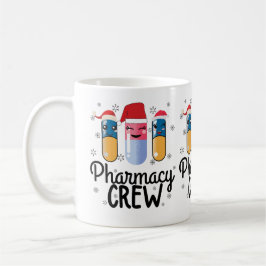 Pharmazie-Crew. Apotheker Weihnachts-T - Shirt Kaffeetasse
