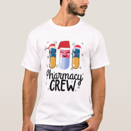 Pharmazie-Crew. Weihnachten T-Shirt