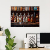 Pharmazie - Das Chemie-Set Poster (Heimbüro)
