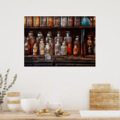 Pharmazie - Das Chemie-Set Poster (Küche)