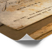 Pharmazie - Dinge in Flaschen und Schachteln Poster (Ecke)