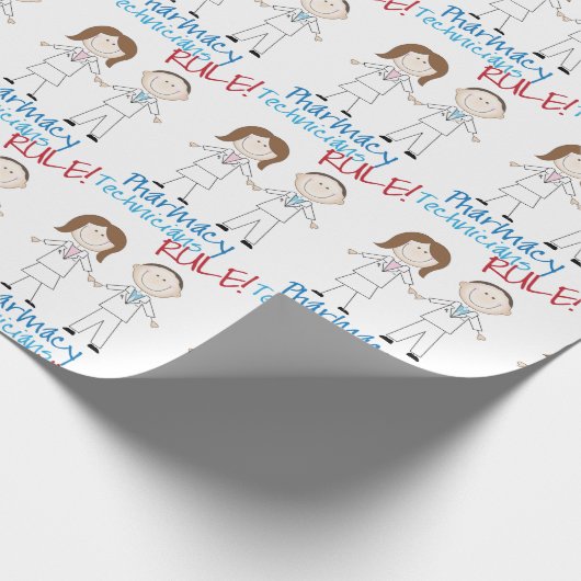 Pharmazie Geschenkpapier (Ecke)