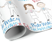 Pharmazie Geschenkpapier (Rolleneckpunkt)
