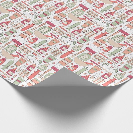 Pharmazie Geschenkpapier (Ecke)