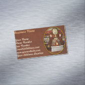 Pharmazie - Geschmackskings 1876 Magnetische Visitenkarte (Beispiel)