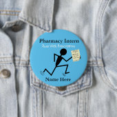 Pharmazie Intern Name Buttone Abzeichen Blau Button (Beispiel)