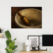 Pharmazie - Pestle - Mortar Grinder Poster (Heimbüro)