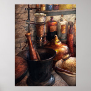 Pharmazie - Pestle - Pharmakologie Poster