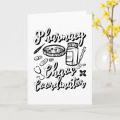 Pharmazie Pharmacy Chaos Koordinator Karte (Gelbe Blume)