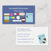 Pharmazie Pharmazie Pharmazie Company Moderne Visitenkarte (Vorne/Hinten)