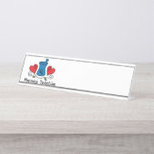 Pharmazie Schreibtischnamensplakette (Vorderseite )