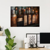 Pharmazie - Sirup Selection Poster (Heimbüro)