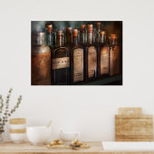 Pharmazie - Sirup Selection Poster (Küche)