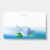 Pharmazie-Symbol Ausweis (Rückseite)