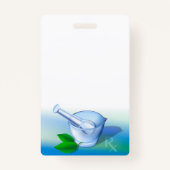 Pharmazie-Symbol Ausweis (Rückseite)