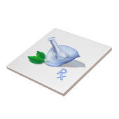 Pharmazie-Symbol Fliese (Seite)