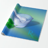 Pharmazie-Symbol Geschenkpapier (Ungerollt)