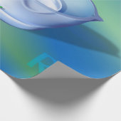 Pharmazie-Symbol Geschenkpapier (Ecke)