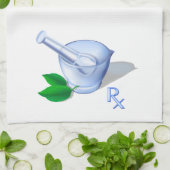 Pharmazie-Symbol Handtuch (Gefaltet)