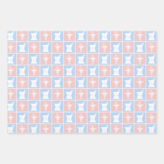 Pharmazie-Symbol | Pharmazeutischer Unternehmer Ph Geschenkpapier Set (Vorderseite)