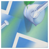 Pharmazie-Symbol Stoff (Nahaufnahme)