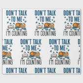 Pharmazie Tech Sprich nicht mit mir, ich zähle Geschenkpapier (Flach)