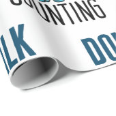 Pharmazie Tech Sprich nicht mit mir, ich zähle Geschenkpapier (Rolleneckpunkt)