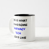 Pharmazie-Technologie, phantastisch Zweifarbige Tasse (Vorderseite Links)