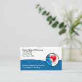 Pharmazie Thema Moderne Geschäftskarten im Gesundh Terminkarte (Stehend Vorderseite)