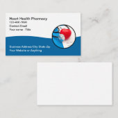 Pharmazie Thema Moderne Geschäftskarten im Gesundh Terminkarte (Vorne/Hinten)