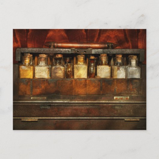 Pharmazie - Tierarzt - Tiermedizin Postkarte (Vorderseite)