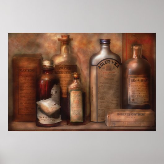 Pharmazie - Verdauungsstörungen Poster (Vorne)