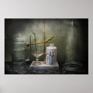 Pharmazie - Viktorianische Apparatur Poster