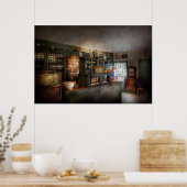 Pharmazie - Vorbereitungen am Morgen Poster (Küche)