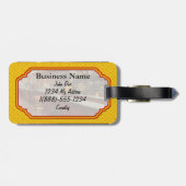 Pharmazie - W.B. Danforth Drogen 1895 Gepäckanhänger (Rückseite horizontal)