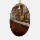 Pharmazie - W.B. Danforth Drogen 1895 Keramikornament (Links)