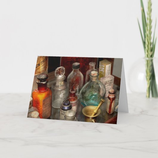 Pharmazie - Wählen Sie Ihr Gift Karte (Vorderseite)