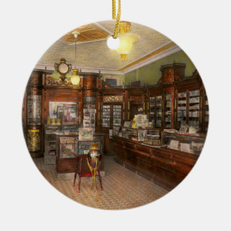 Pharmazie - Weller's Pharmacy 1915 Keramik Ornament