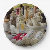 Pharmazie - Ziviles Kriegsfeldkit Pappteller (Vorderseite)