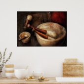 Pharmazie - Zurück zum Leib Poster (Küche)