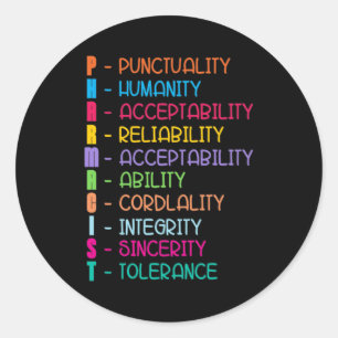 Pharmaziekonzept Tech Medicine Technician Apotheke Runder Aufkleber