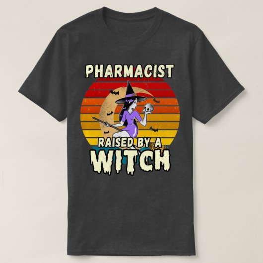 PHARMAZISTIN, AUFGERUFEN VON EINEM WITCH HALLOWEEN T-Shirt (Design vorne)