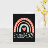 Pharmd Abschluss 2025 Pharmakologe Karte (Gelbe Blume)