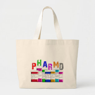 PharmD Apotheken-Studenten-Taschen-Tasche Jumbo Stoffbeutel