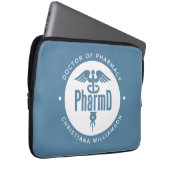 PharmD Arzt des Pharmazeutischen Abschlusses Apoth Laptopschutzhülle (Vorne Rechts)