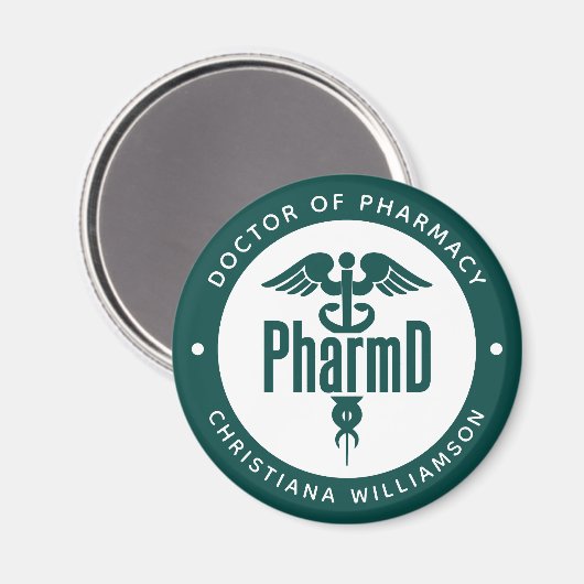 PharmD Arzt des Pharmazeutischen Abschlusses Apoth Magnet (Vorderseite/Rückseite)