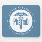PharmD Arzt des Pharmazeutischen Abschlusses Apoth Mousepad (Vorne)